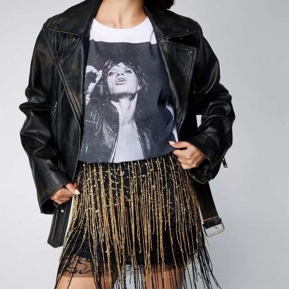 Nastygal beaded skirt